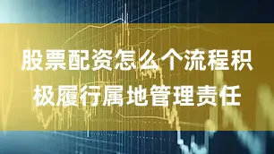 股票配资怎么个流程积极履行属地管理责任